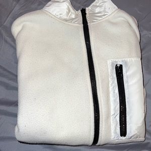 White Forever 21 zip up